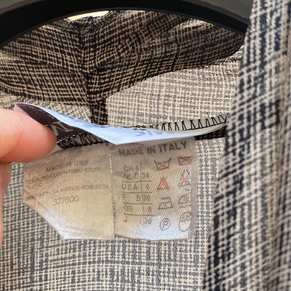 Vintage Max Mara silk blouse and skirt set - Picture 7 of 10